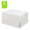 Crawford Gliding Ottoman in Tan Gingham
