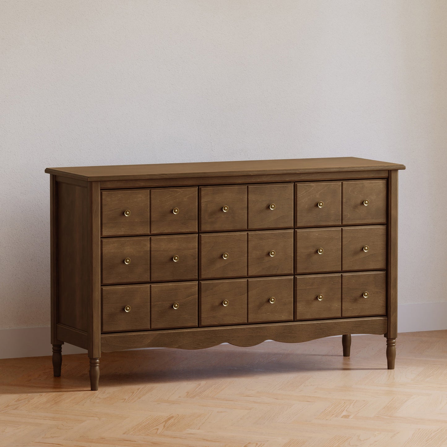 Liberty 9-Drawer Assembled Dresser in Natural Walnut