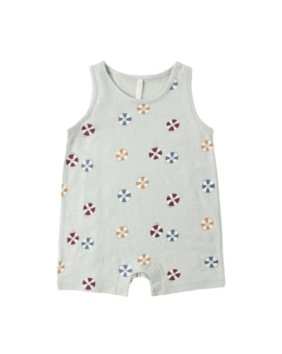 RYLEE + CRU SLEEVELESS ONE-PIECE FLOATIE