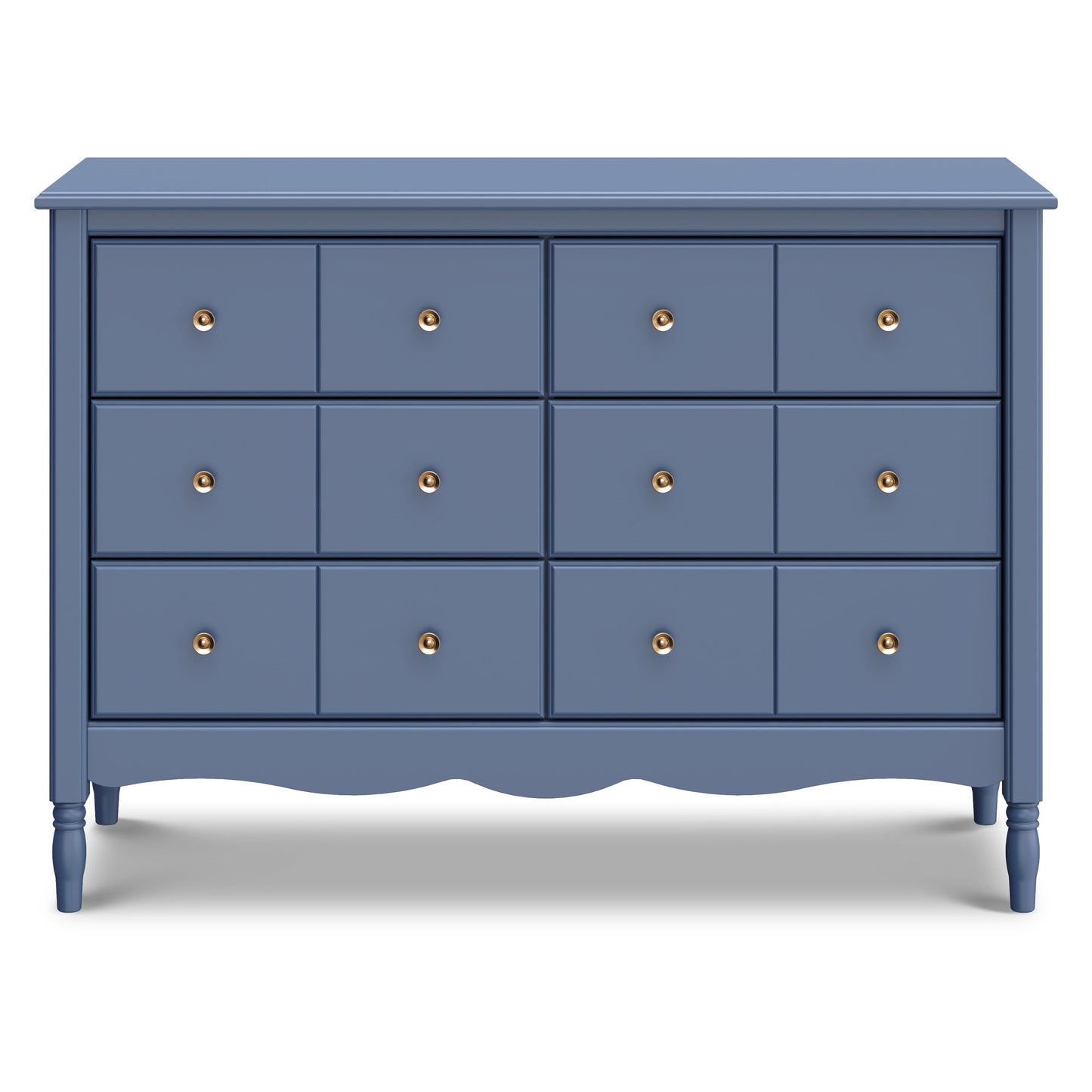 Liberty 6-Drawer Assembled Dresser in Cove Blue