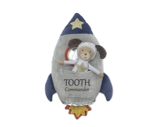 SPACESHIP TOOTH COMMANDER PILLOW AND DOLL SET