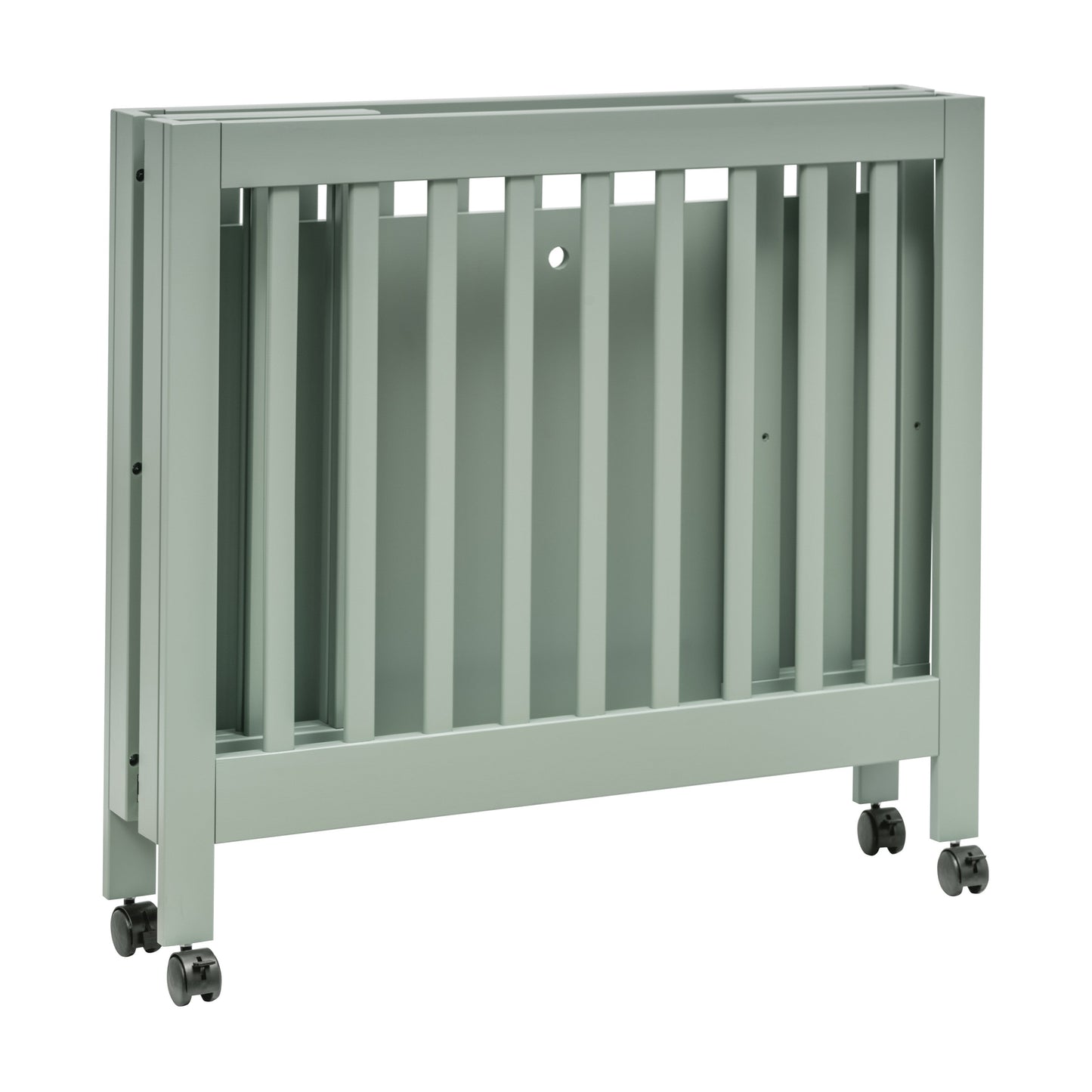 Origami Mini Crib in Light Sage