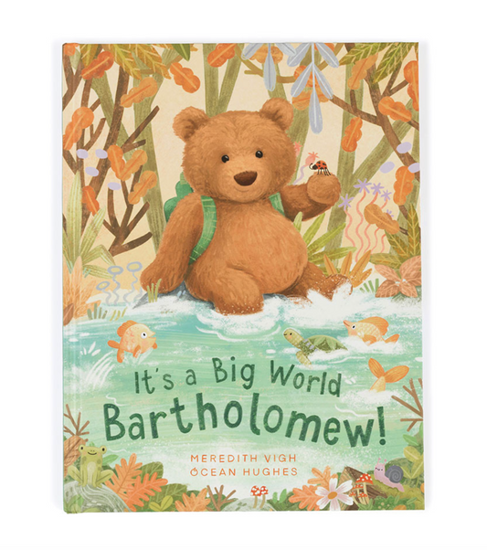 JELLYCAT IT'S A BIG WORLD BARTHOLOMEW BOOK