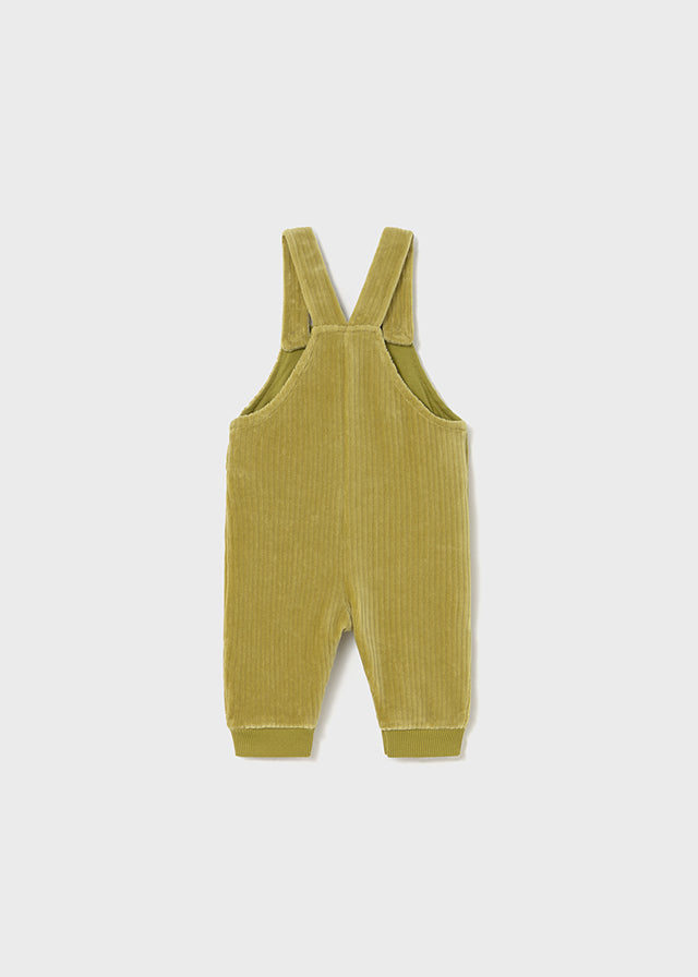 MAYORAL BOY KNIT DUNGAREE LIGHT OLIVE
