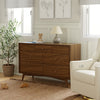 Palma 7-Drawer Double Dresser, Assembled in Warm White