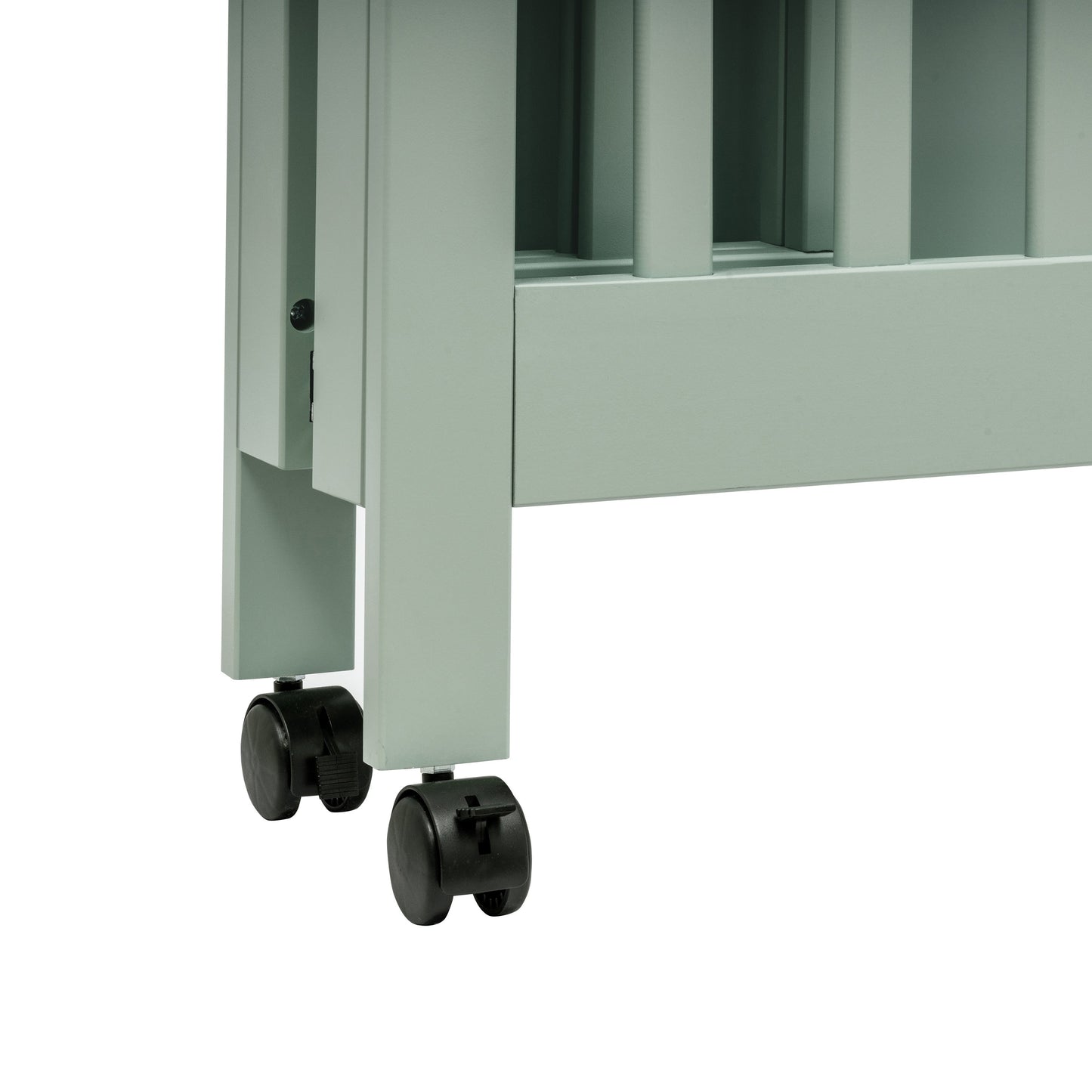 Origami Mini Crib in Light Sage