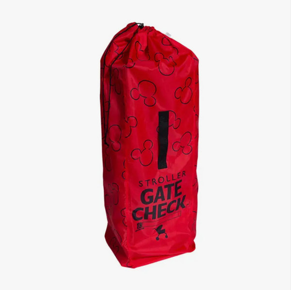 Disney Baby by J.L. Childress Gate Check Travel Bag for Umbrella Strollers, Mickey Red