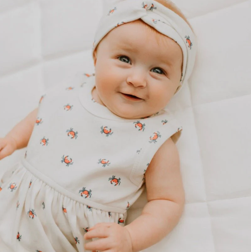 TANK TWIRL ORGANIC DRESS CRAB