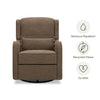 NAMESAKE DEVON RECLINER AND SWIVEL GLIDER