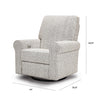 MONOGRAM BY NAMESAKE MONROE POWER RECLINER AND SWIVEL GLIDER IN BOUCLE Black White Boucle