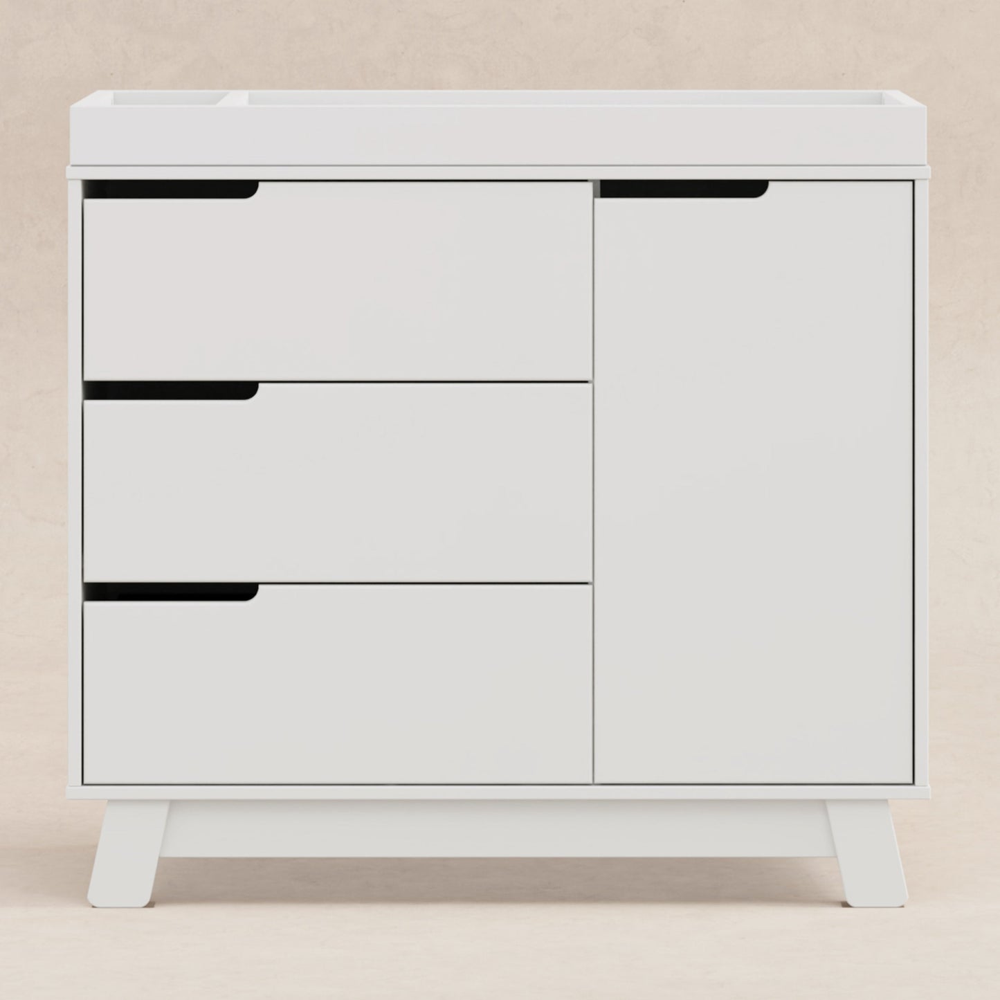 BABYLETTO HUDSON 3-DRAWER CHANGER DRESSER WITH REMOVABLE CHANGING TRAY