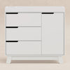 BABYLETTO HUDSON 3-DRAWER CHANGER DRESSER WITH REMOVABLE CHANGING TRAY