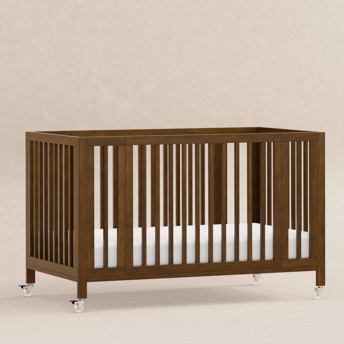BABYLETTO ROLLI 9-IN-1 CONVERTIBLE ALL-STAGES CRIB WITH BASSINET & TODDLER BED CONVERSION KITS
