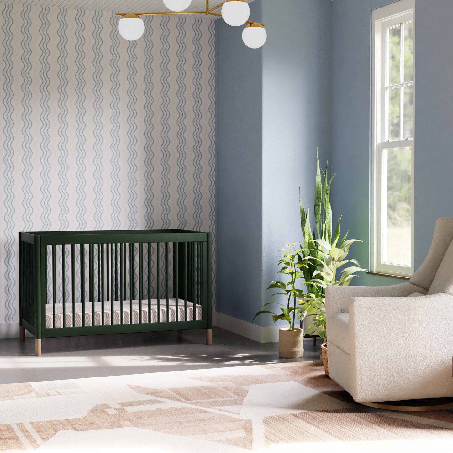 BABYLETTO GELATO 4-IN-1 CONVERTIBLE CRIB WITH TODDLER BED CONVERSION KIT