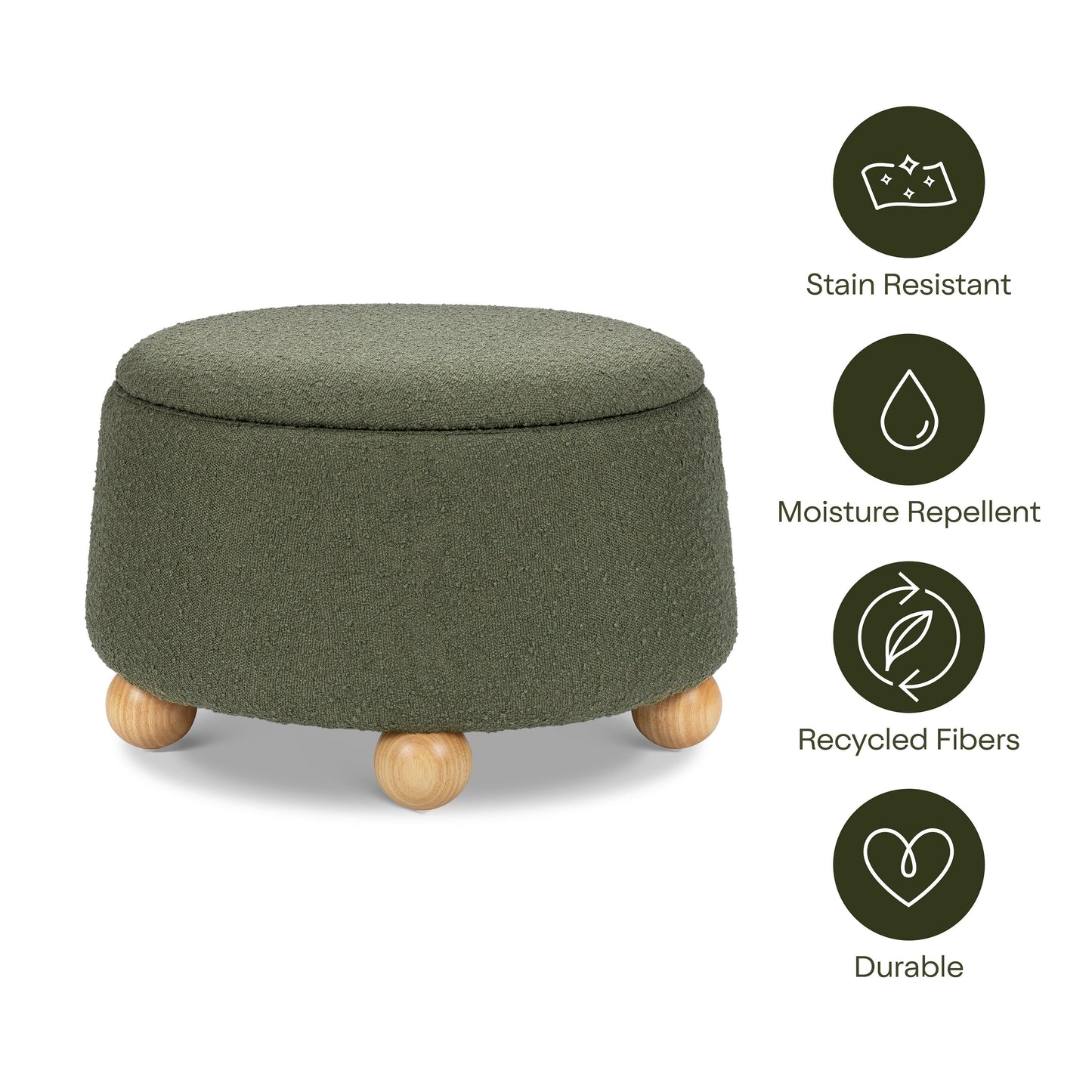 BABYLETTO TUFFET STORAGE OTTOMAN