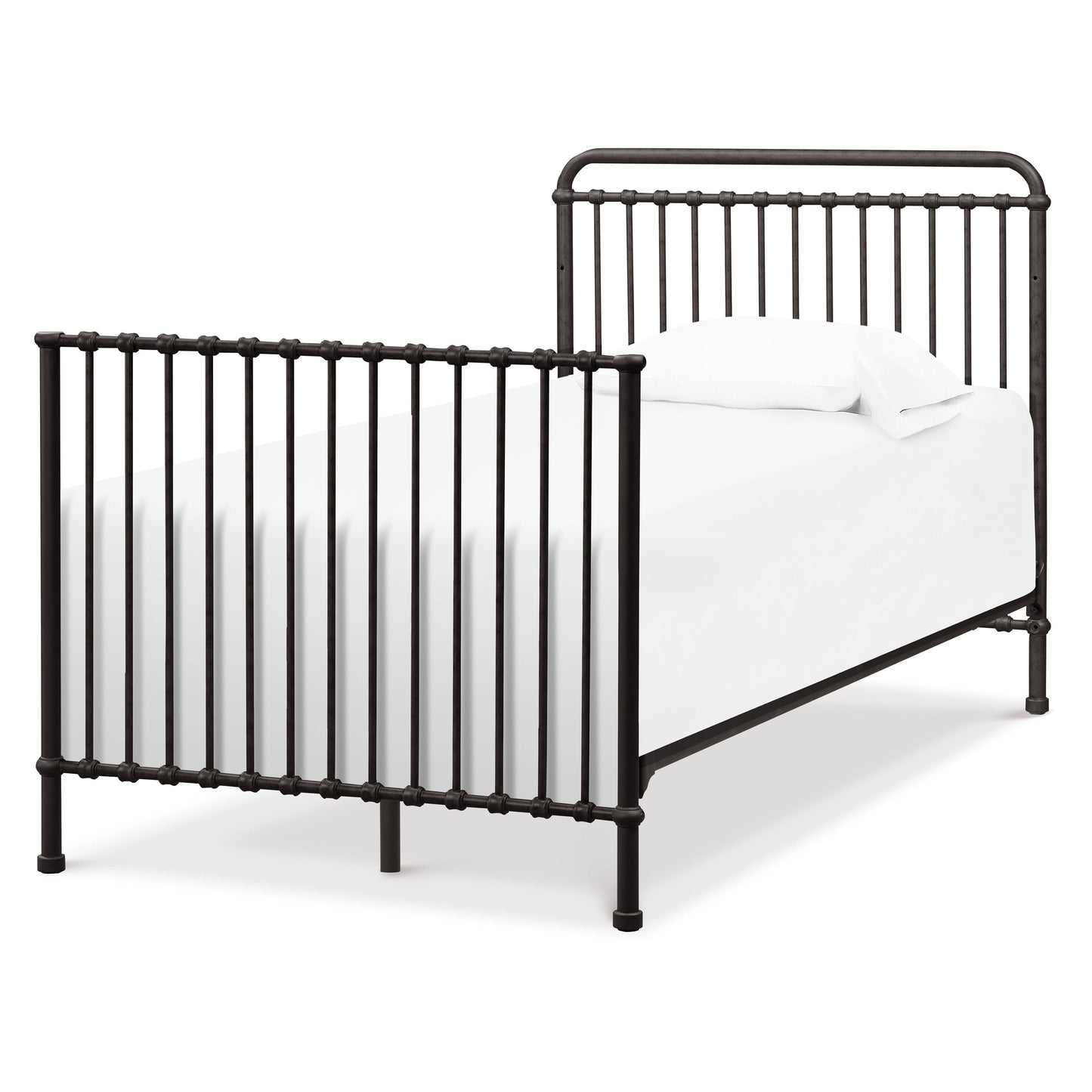 Winston 4-in-1 Convertible Mini Crib in Vintage Gold