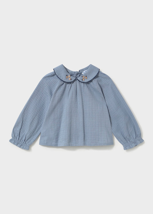 MAYORAL BABY TEXTURED BLOUSE
