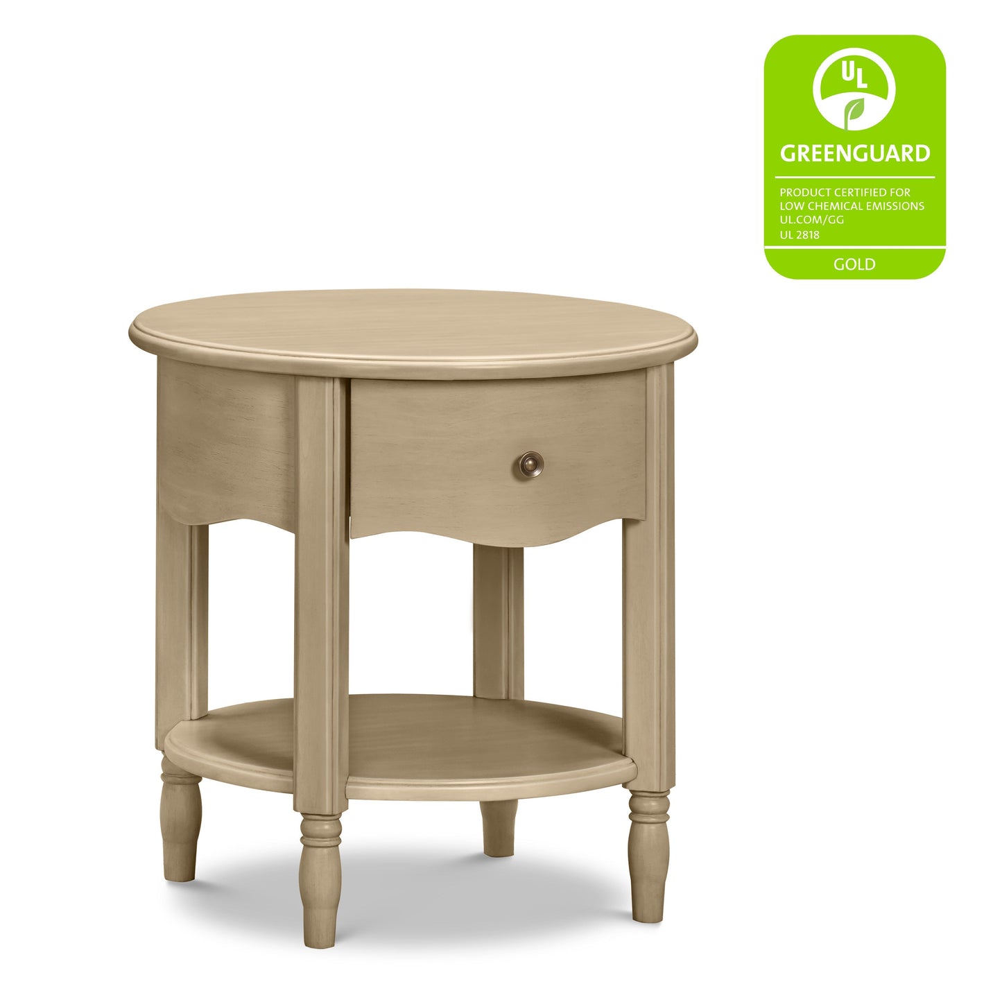 Liberty Assembled Nightstand in Warm White