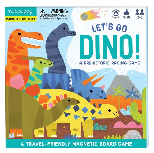 LET'S GO DINO! MAGNETIC BOARD GAME
