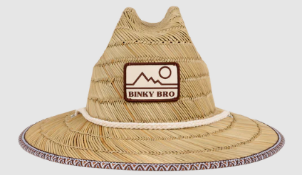 BARNEY PATROL MT. BANKS STRAW SUN HAT