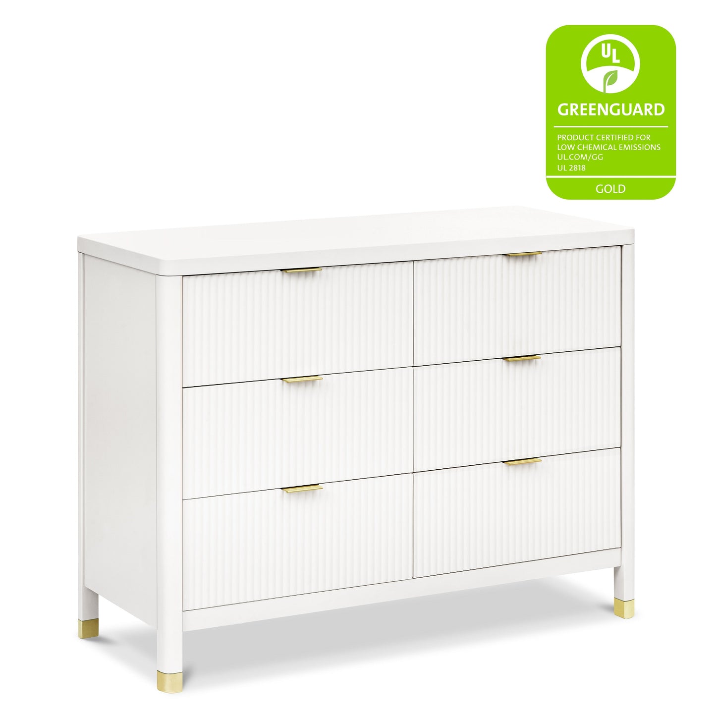 NAMESAKE BRIMSLEY TAMBOUR 6-DRAWER DRESSER