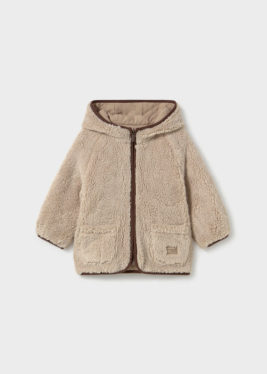 MAYORAL BABY REVERSIBLE SHERPA PUFFER JACKET