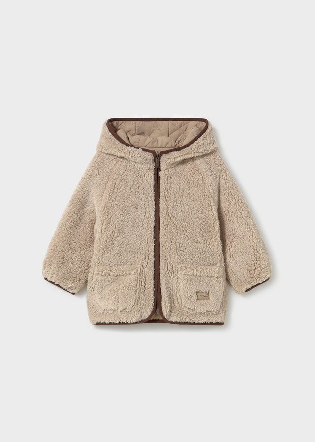 MAYORAL BABY REVERSIBLE SHERPA PUFFER JACKET