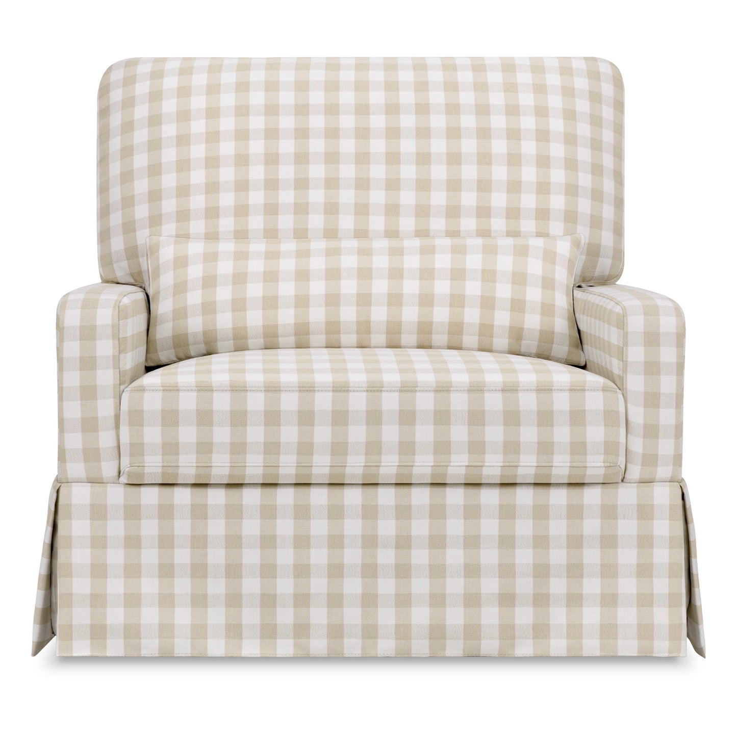 NAMESAKE CRAWFORD PILLOWBACK CHAIR AND A HALF COMFORT SWIVEL GLIDER