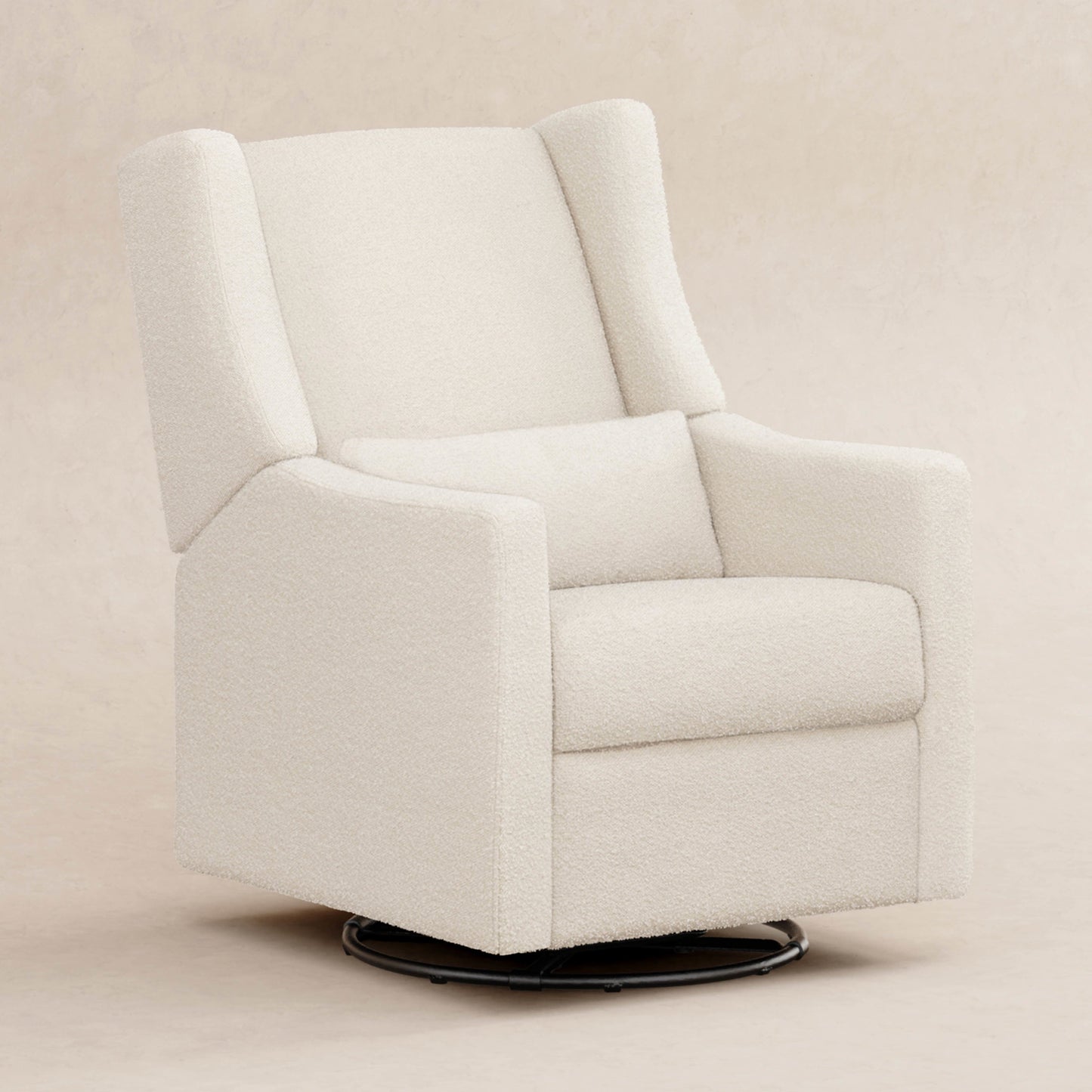 Kiwi Recliner and Swivel Glider in Performance Ivory Boucle