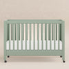 Maki Full-Size Folding Crib w/ Toddler Bed Conversion Kit in Honey