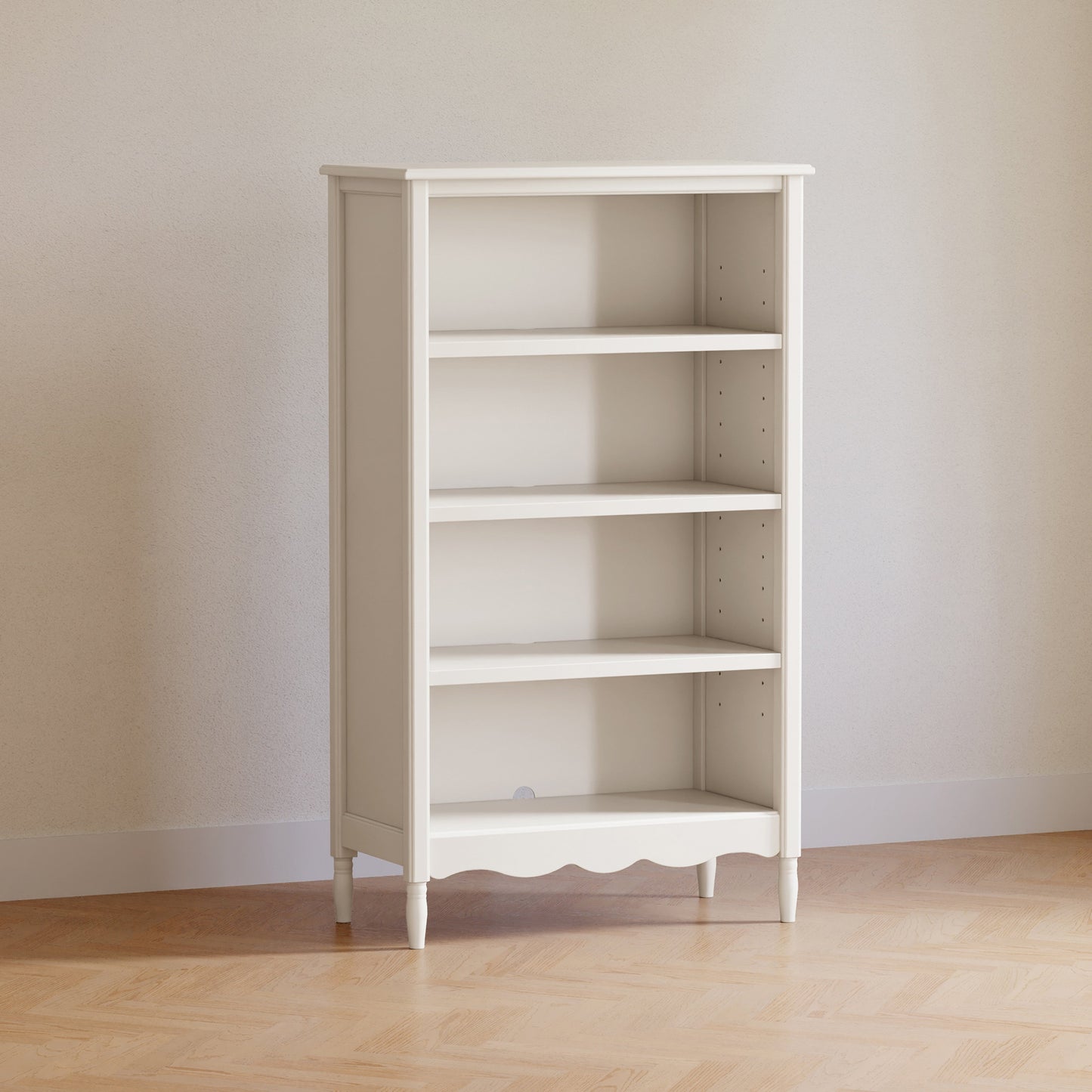 Liberty Assembled Bookcase in Warm White
