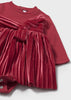 MAYORAL NEWBORN GIRL GATHERED DRESS