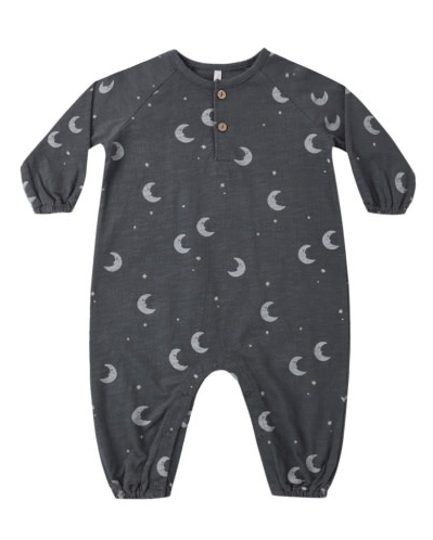 RYLEE & CRU HENLEY JUMPSUIT MOONS
