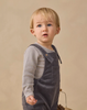 QUINCY MAE WAFFLE LONG SLEEVE BODYSUIT MIDNIGHT MICROSTRIPE