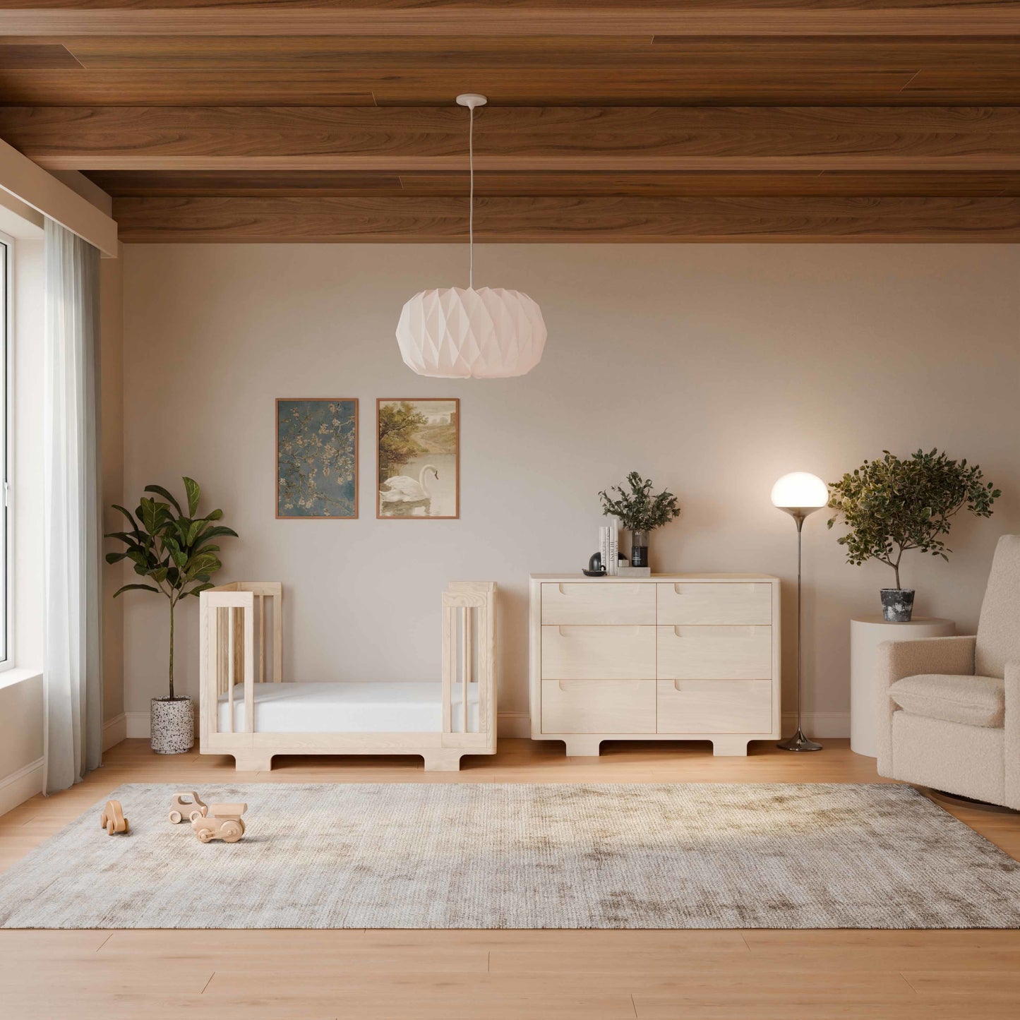 BABYLETTO YUZU 8-IN-1 CONVERTIBLE CRIB WITH ALL-STAGES CONVERSION KITS