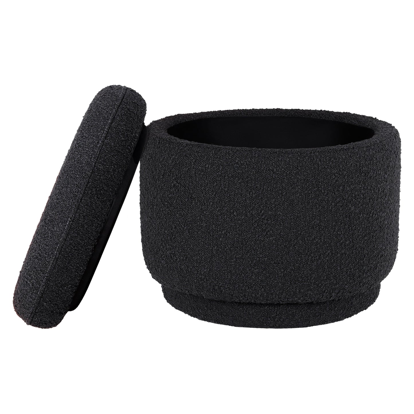 BABYLETTO ENOKI STORAGE OTTOMAN IN BOUCLE