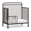 Winston 4-in-1 Convertible Mini Crib in Vintage Gold