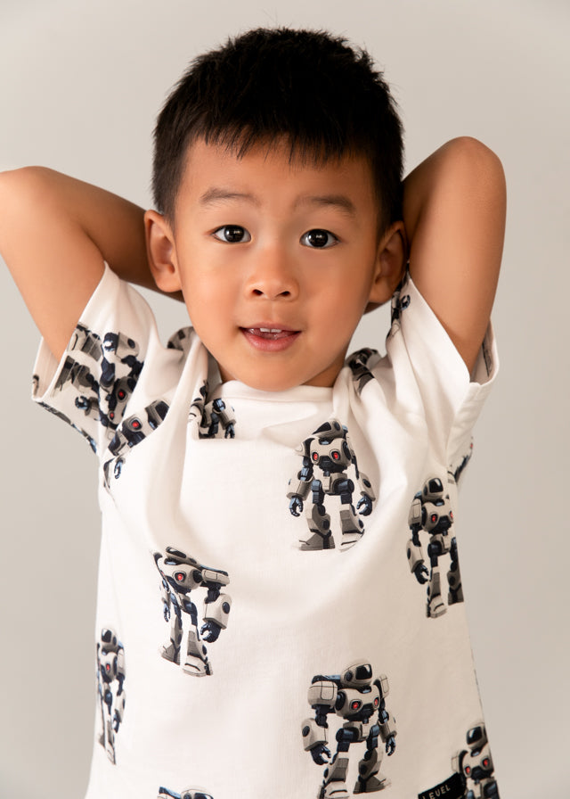MAYORAL BOY ROBOT GRAPHIC T-SHIRT