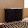 Hudson 6-Drawer Double Dresser, Assembled in Honey