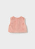 MAYORAL FAUX FUR VEST PINK