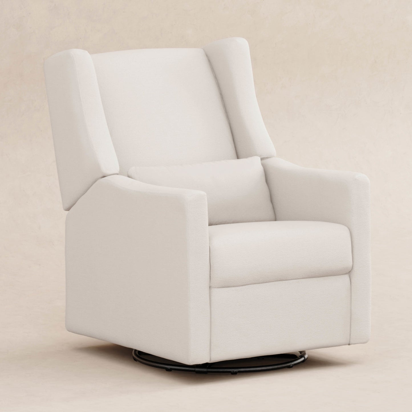 Kiwi Recliner and Swivel Glider in Performance Ivory Boucle