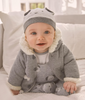 MAYORAL FAUX SHEEP FUR COAT