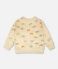 DEUX PAR DEUX FRENCH TERRY SWEATSHIRT SAFARI JEEP