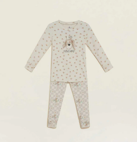 WARMIES PUPPY PJ SET