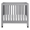 Origami Mini Crib in Light Sage