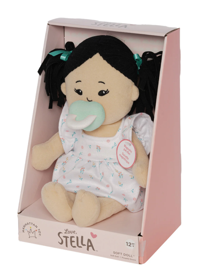 LOVE, STELLA DOLL LIGHT BEIGE WITH BLACK