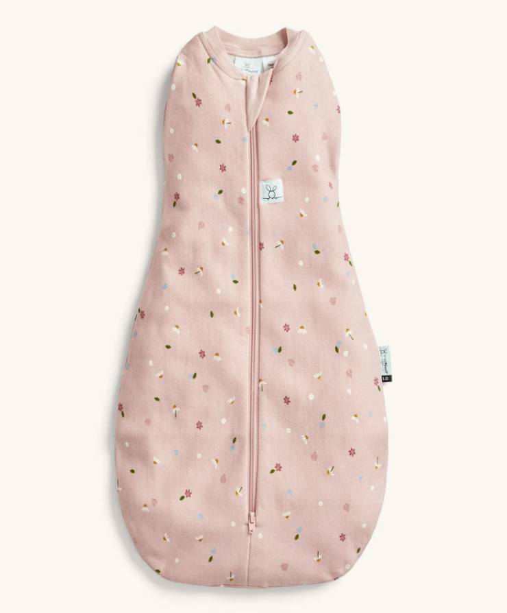 ERGOPOUCH COCOON SWADDLE SACK 0.2 TOG DAISIES