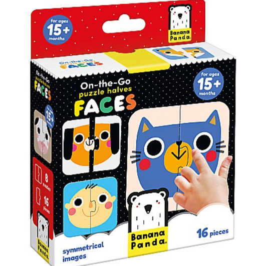 ON THE GO PUZZLE HALVES FACES