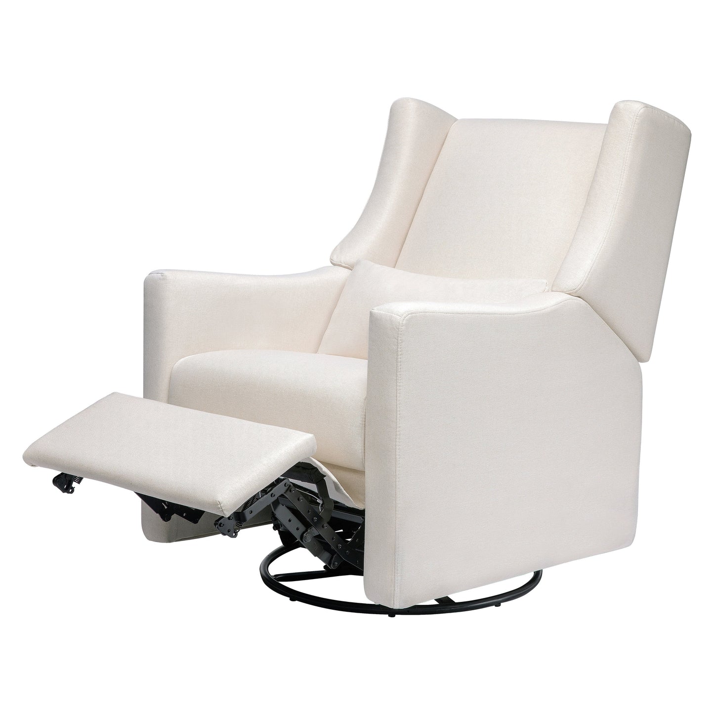 Kiwi Recliner and Swivel Glider in Performance Ivory Boucle