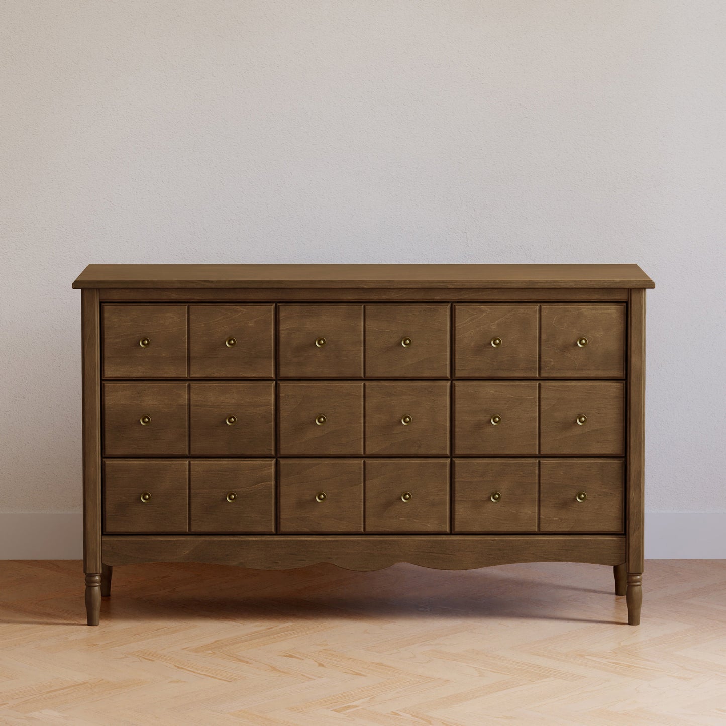 Liberty 9-Drawer Assembled Dresser in Natural Walnut
